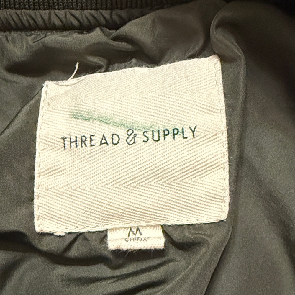Women’s Green Bomber Jacket - Picture 2 of 4